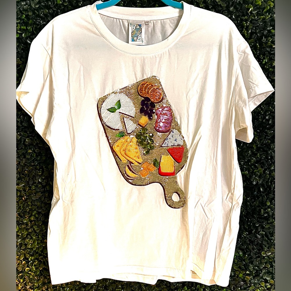 Queen of Sparkles Charcuterie Board Tee